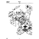 Frigidaire FED387CFBA body diagram