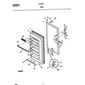 Frigidaire FFU12M5CW2 door diagram