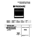 Frigidaire FEB386WESC cover diagram