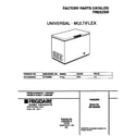 Universal/Multiflex (Frigidaire) MFC05M3BW4 cover diagram