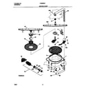 Frigidaire FDB989GFC0 motor & pump diagram