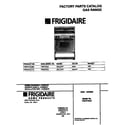 Frigidaire FGF374CCTG cover diagram