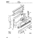 Frigidaire FGF374CCTG backguard diagram