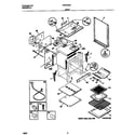 Frigidaire FGF374CCTG body diagram
