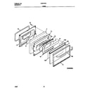 Frigidaire FGF374CCTG door diagram
