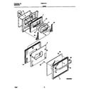 Frigidaire FEB374CCSF door diagram