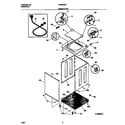 Frigidaire FWS645GFS0 cabinet/top diagram