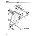 Universal/Multiflex (Frigidaire) MPF300PXWC burner diagram