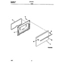 Universal/Multiflex (Frigidaire) MPF300PXWC door diagram