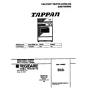 Tappan TGF334WFSC cover diagram