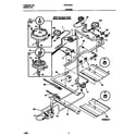Frigidaire FGF376CESF burner diagram