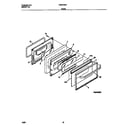 Frigidaire FGF376CESF door diagram