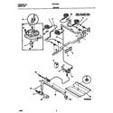 Frigidaire FGF333SAWH burner diagram