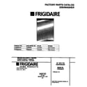 Frigidaire FDB636GFS4 cover diagram