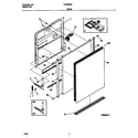 Frigidaire FDB636GFS4 door diagram