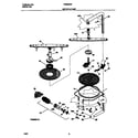Frigidaire FDB636GFS4 motor & pump diagram