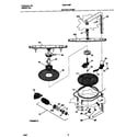 Universal/Multiflex (Frigidaire) MDB124BFR2 motor & pump diagram