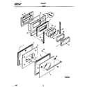 Frigidaire FEB556CESE door diagram