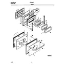 Frigidaire FEB755CEBE doors diagram