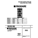 Frigidaire FEB798CCTF cover diagram