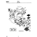 Frigidaire FEB798CCTF upper body diagram
