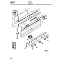 Universal/Multiflex (Frigidaire) MGF316WFTC backguard diagram