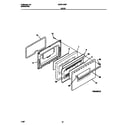 Universal/Multiflex (Frigidaire) MGF316WFTC door diagram