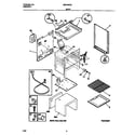 Universal/Multiflex (Frigidaire) MGF345CESE body diagram