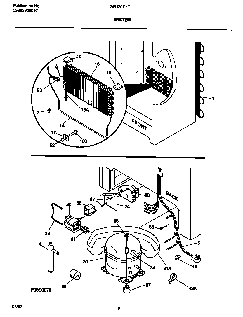 Gibson GFU20F7FW1 system diagram