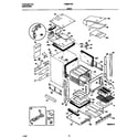 Frigidaire FGB557CESE body diagram