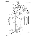 Frigidaire FRT18PRCW5 cabinet diagram