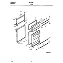 Universal/Multiflex (Frigidaire) MRT15CPEW5 doors diagram