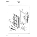 Frigidaire FFU20F9GW0 door diagram