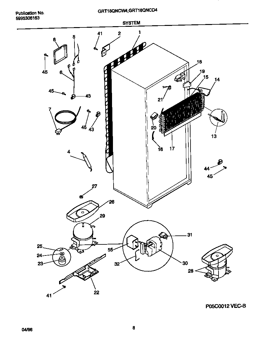 Gibson GRT18QNCD4 system diagram