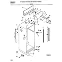 Tappan TRT18GREW3 cabinet diagram