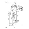 Universal/Multiflex (Frigidaire) MRT18BSCW3 cabinet diagram