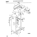 Universal/Multiflex (Frigidaire) MRT13CREW2 cabinet diagram