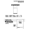 Tappan TRT18NREW2 cover diagram