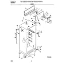 Universal/Multiflex (Frigidaire) MRT18DNED5 cabinet diagram