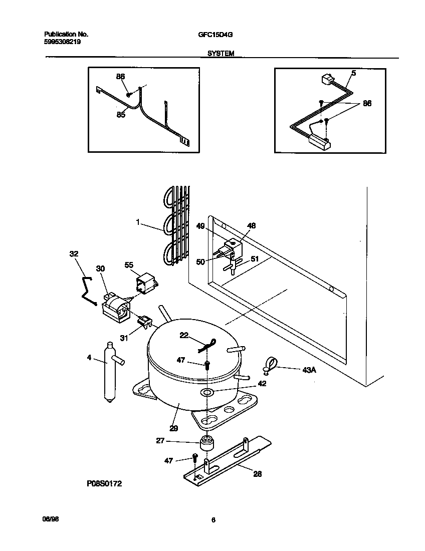 Gibson GFC15D4GW1 system diagram