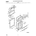 Universal/Multiflex (Frigidaire) MRT18CSGZ0 door diagram