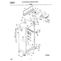 Universal/Multiflex (Frigidaire) MRT18CSGZ0 cabinet diagram