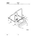 Universal/Multiflex (Frigidaire) MDB125RGR0 frame diagram