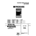 Frigidaire FGF354BGWB cover diagram