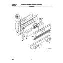 Frigidaire FGF354BGWB backguard diagram