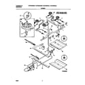 Frigidaire FGF354BGWB burner diagram