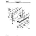 Frigidaire FGF334BGWA backguard diagram