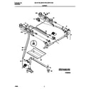 Universal/Multiflex (Frigidaire) MLF311SGWA burner diagram