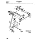 Universal/Multiflex (Frigidaire) MPF303PGWA burner diagram