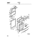 Universal/Multiflex (Frigidaire) MRT15DREW2 door diagram